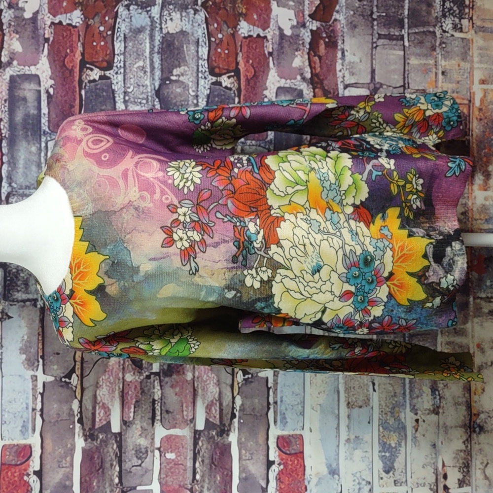 Sublimated Print Pull-over Sweater